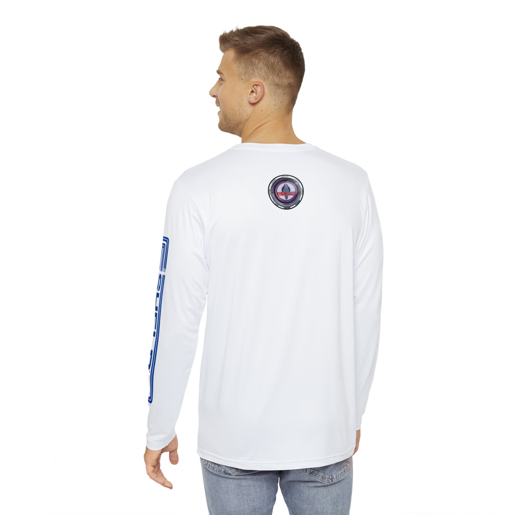 Carroll Shelby Photo Collage Long Sleeve Tee Shirt
