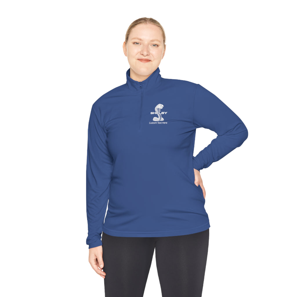 Carroll Shelby Personalized Super Snake Quarter Zip Pullover