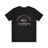 C4 Arch Corvette Flag Kurzarm-T-Shirt, perfekt für den Corvette-Fan