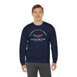 C6 Corvette Crew Neck Long Sleave Heavy Duty Sweatshirt, perfect for cool crisp days, DE