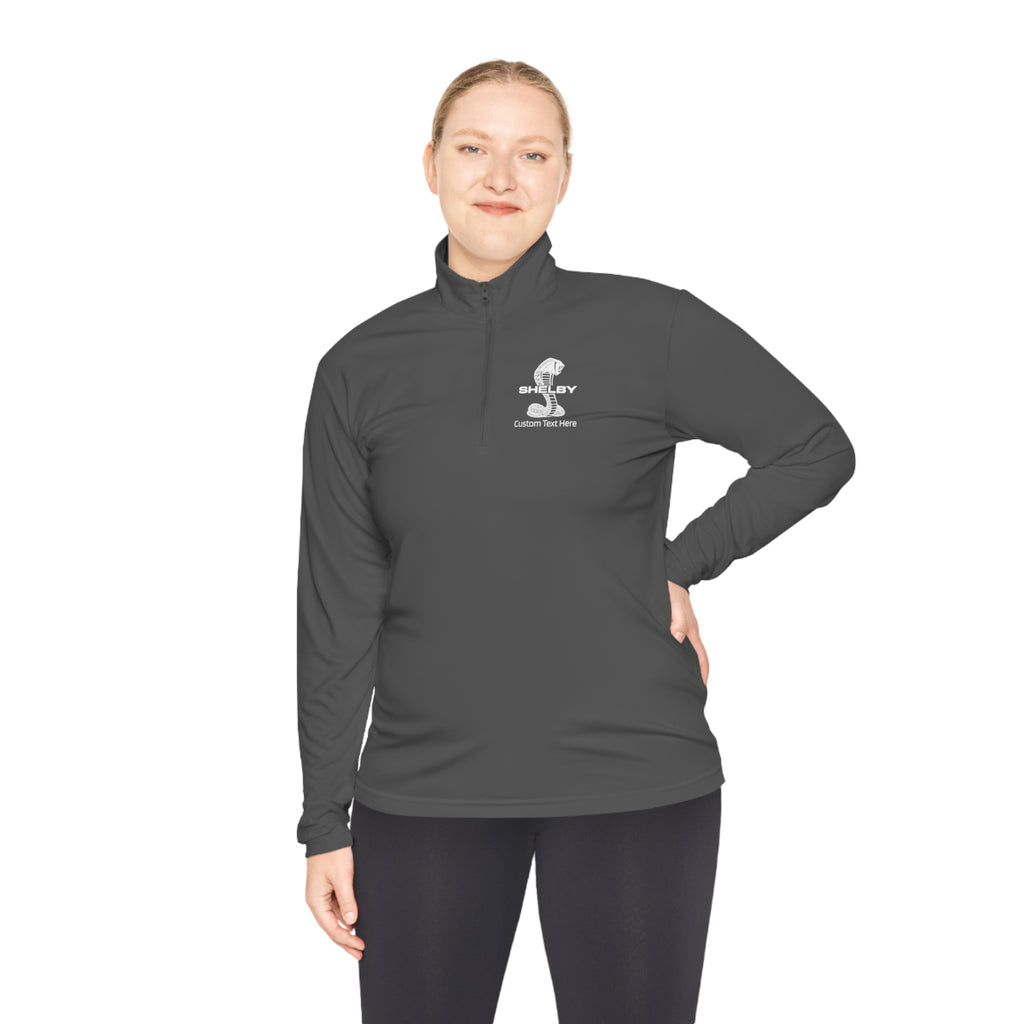 Carroll Shelby Personalized Super Snake Quarter Zip Pullover