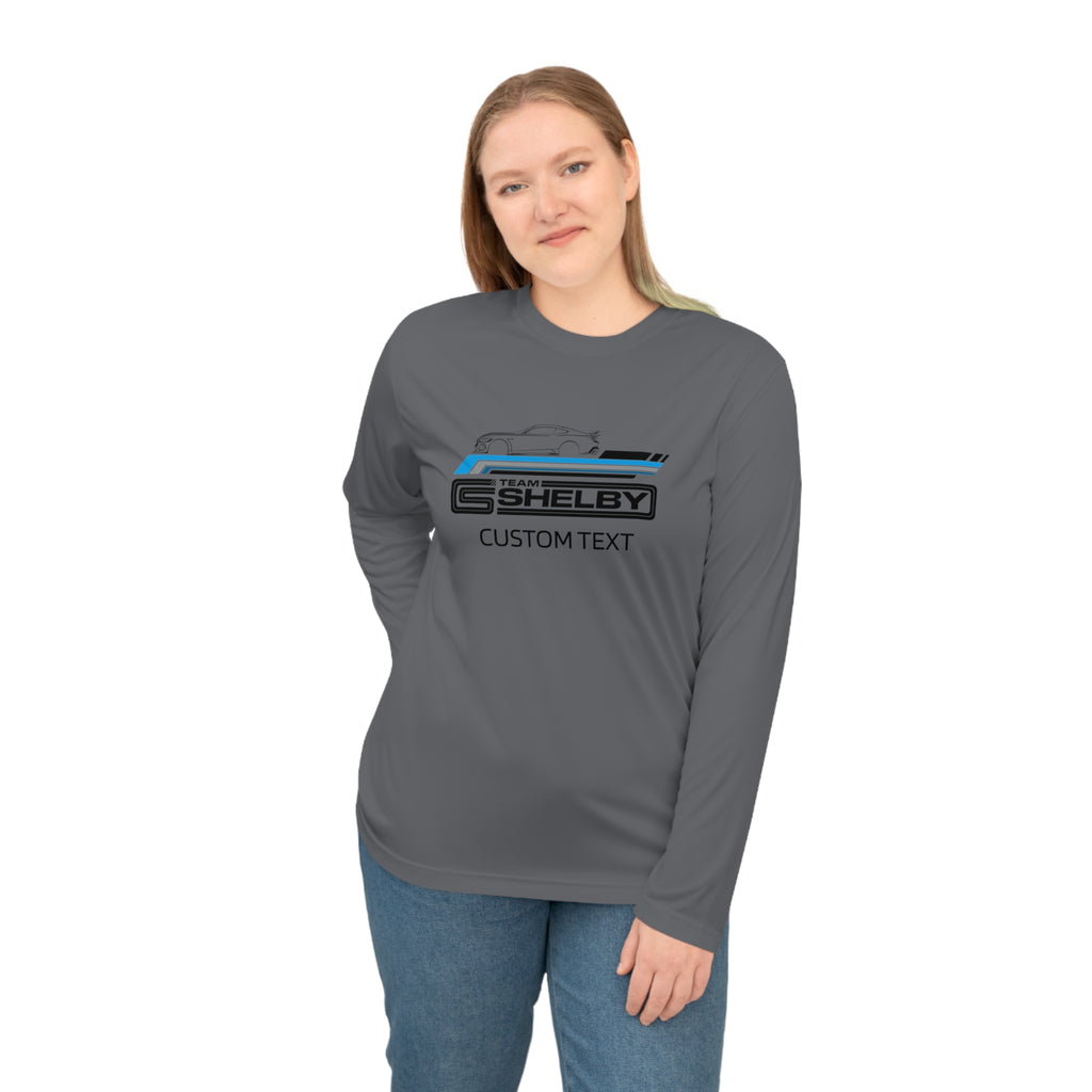 Team Shelby Car Cobra Personalized Performance UPF 40+ UV Protection Long Sleeve Shirt, Perfect for all outdoor activities