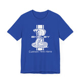 2024 Carroll Shelby Super Snake Solid Stripe Personalized Unisex Jersey Short Sleeve T-Shirt, Custom Shelby Tee, Shelby Fans, Auto Lovers