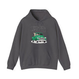 Dog is Good "Live Life with Dog" Truck Hoodie, Unisex Fleece Pullover for Dog Lovers, Cozy Sweatshirt for Pet Owners and Truck Lovers