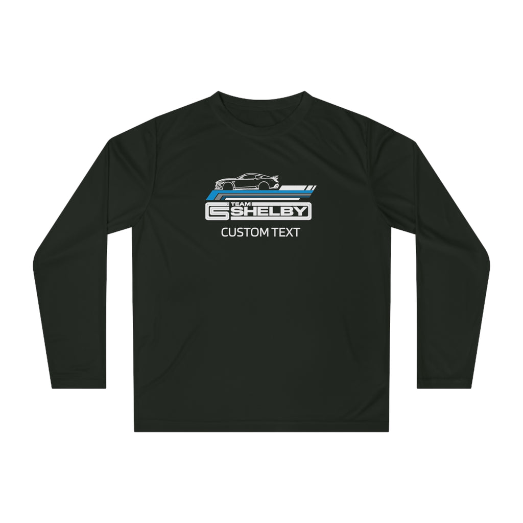 Team Shelby Car Cobra Personalized Performance UPF 40+ UV Protection Long Sleeve Shirt, Perfect for all outdoor activities