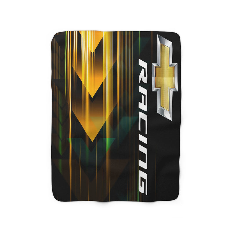 GM racing arrows NON Personalization Decorative Sherpa Blanket