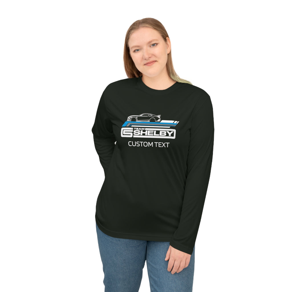 Team Shelby Car Cobra Personalized Performance UPF 40+ UV Protection Long Sleeve Shirt, Perfect for all outdoor activities