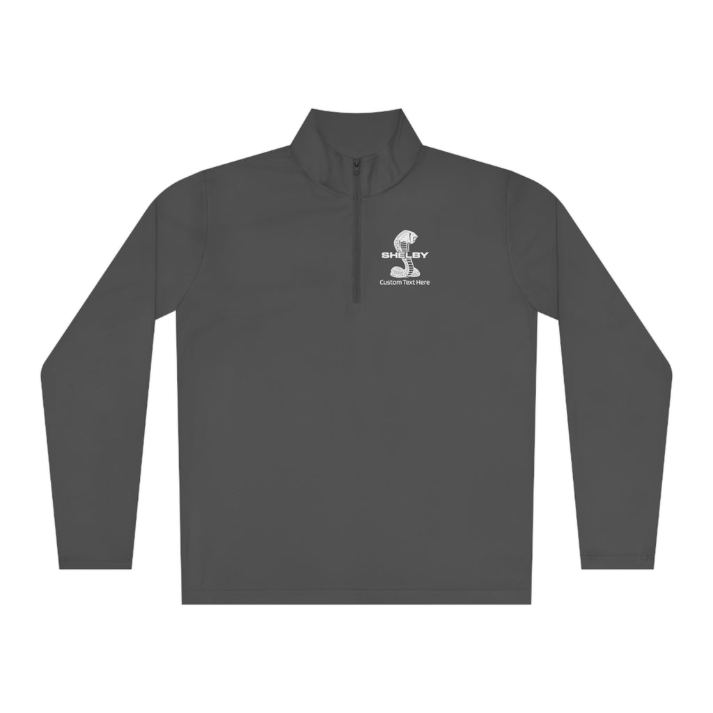 Carroll Shelby Personalized Super Snake Quarter Zip Pullover