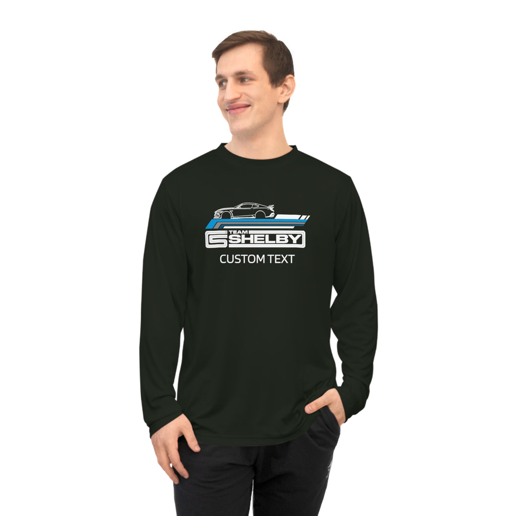 Team Shelby Car Cobra Personalized Performance UPF 40+ UV Protection Long Sleeve Shirt, Perfect for all outdoor activities