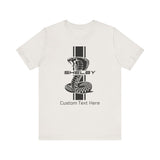 2024 Carroll Shelby Super Snake Solid Stripe Personalized Unisex Jersey Short Sleeve T-Shirt, Custom Shelby Tee, Shelby Fans, Auto Lovers