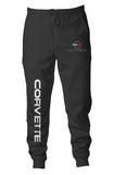 C4 Corvette Men's Fleece Jogger Pants, Year Round Style and Comfort
