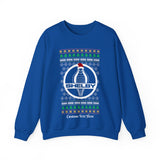 Shelby Cobra with Santa Hat Personalized Ugly Christmas Crewneck Unisex Sweatshirt