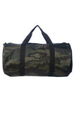 General Motors Chevrolet Bowtie Day Trip Duffle, Forest Camo with Waterproof Interior, Top Zipper, Removable Shoulder Strap, Ideal for Travel and Daily Adventures, Chevy Fan