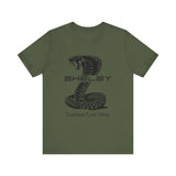 2024 Shelby Super Snake Personalized Unisex Jersey Short Sleeve T-Shirt, Custom Tee for Carroll Shelby Owners, Muscle Car Fans