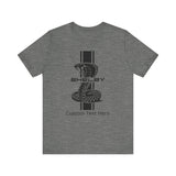 2024 Carroll Shelby Super Snake Solid Stripe Personalized Unisex Jersey Short Sleeve T-Shirt, Custom Shelby Tee, Shelby Fans, Auto Lovers