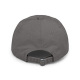 Corvette C6 Flag Logo Distressed Cap, One size adjustable hideaway strap.
