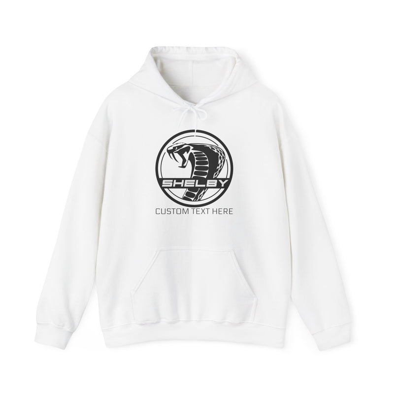 Personalized 2024 Shelby Super Snake Circle Logo Unisex Hoodie, Custom Pullover Sweatshirt, Car Enthusiast Gift, Shelby Fan Apparel