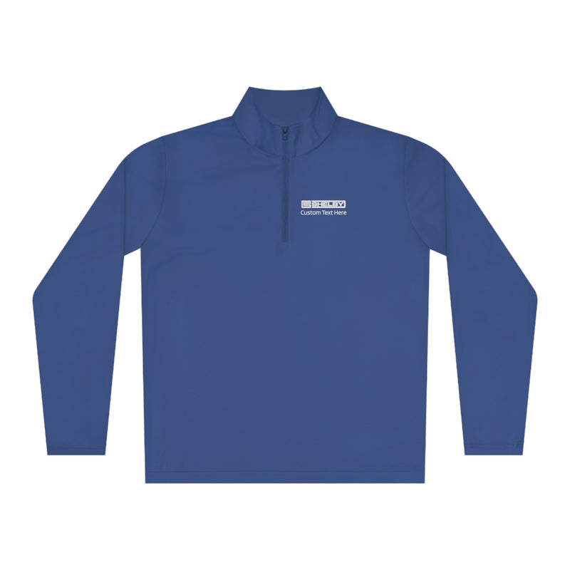 Carroll Shelby Personalized 98 Checkered Stripes Quarter-Zip Pullover