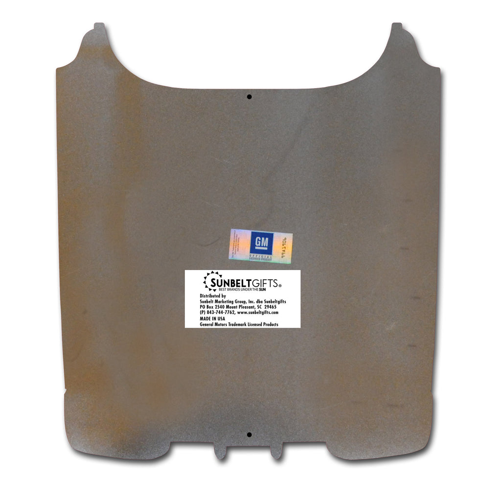 Corvette C1 Car Hood Wall Decor American Made, American Steel, 3 Sizes