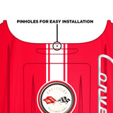 Corvette C1 Car Hood Wall Decor American Made, American Steel, 3 Sizes