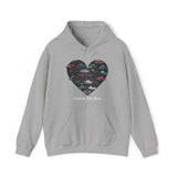 Chevy Truck Personalized Hoodie-Your choice of Sport Grey or Black + 1973 C10 Metal Wall Decor Gift Set