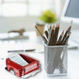 Chevy Step Side Coin Holder, Card Holder, Desk Organizer, 4.5 x 3.9 x 1.6 inches.
