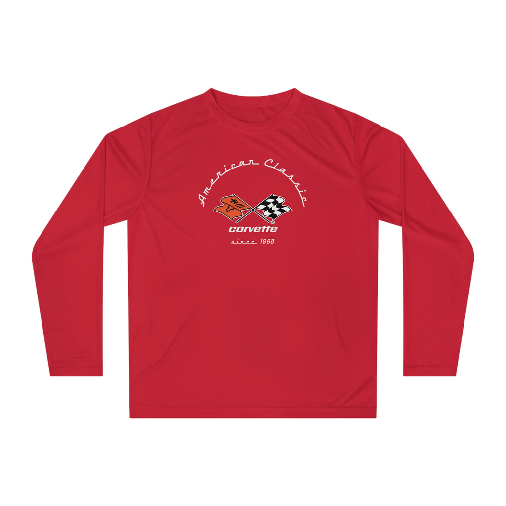 C3 Corvette Performance UPF 40+ UV Protection Long Sleeve Shirt, Perfect for all outdoor activities