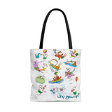 Rubes Cartoons Why Grow Up Tote Bag