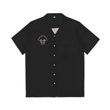 C3 Chevy Corvette Men's Hawaiian Shirt, Short Sleeve Button-Up with Chest Pocket, Classic Car Lover Gift and Casual Cruise Apparel