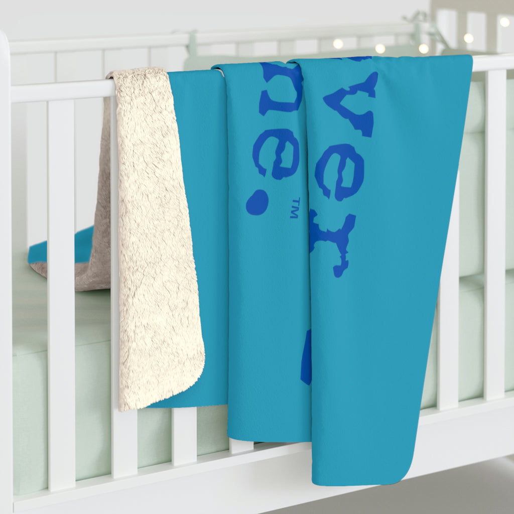 Dog is Good Never Run Alone Sherpa Fleece Blanket,  Officially Licensed and Produced in the USA