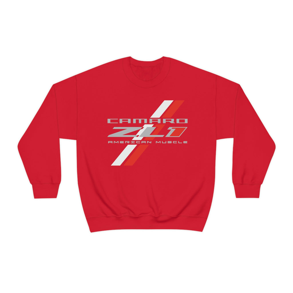Chevy Camaro 6th Gen ZL1 Unisex Crew Neck Sweatshirt, Heavy Blend Fabric, Great Gift for Muscle Car Fans and Camaro Enthusiasts