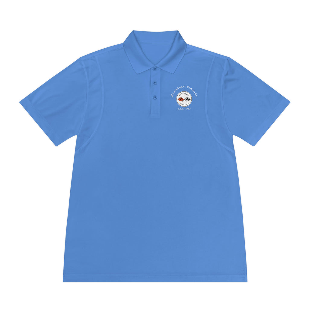 C1 Corvette Men's Sport Polo Shirt, perfect when performance and style is part of the day