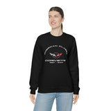 C5 Corvette Unisex Crew Neck Sweatshirt, Heavy Duty Pullover, Classic Muscle Car Apparel, Gift for Chevy Enthusiasts, Corvette Lover Sweatshirt