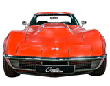 1969 Chevrolet Corvette Red Stingray, 26 x 16 inch Made in USA Metal Sign