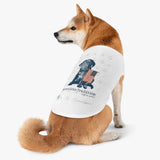 Dog is Good American Tradition Puppy & American Flag Haustier-Tanktop, offiziell lizenziert und hergestellt in den USA