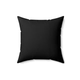 C6 Polyester 16 x 16 inch Square Pillow, Black