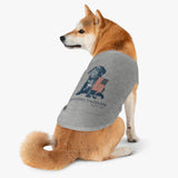 Dog is Good American Tradition Puppy & American Flag Haustier-Tanktop, offiziell lizenziert und hergestellt in den USA
