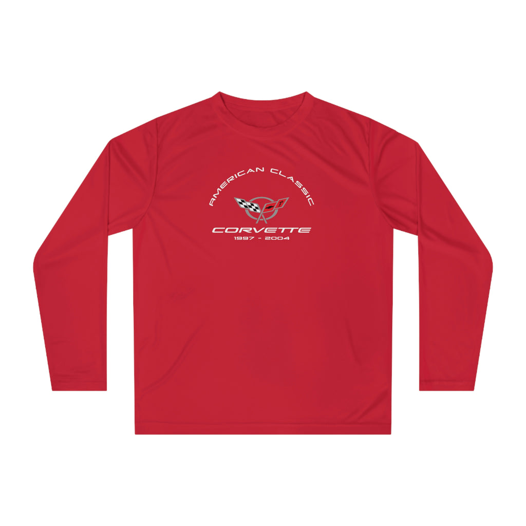 C5 Corvette Performance UPF 40+ UV Protection Long Sleeve Shirt, Perfect for all outdoor activities