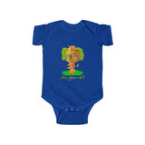 Rubes Cartoons Why Grow Up Treehouse 100% Cotton Infant Baby Bodysuit, Printed in the USA
