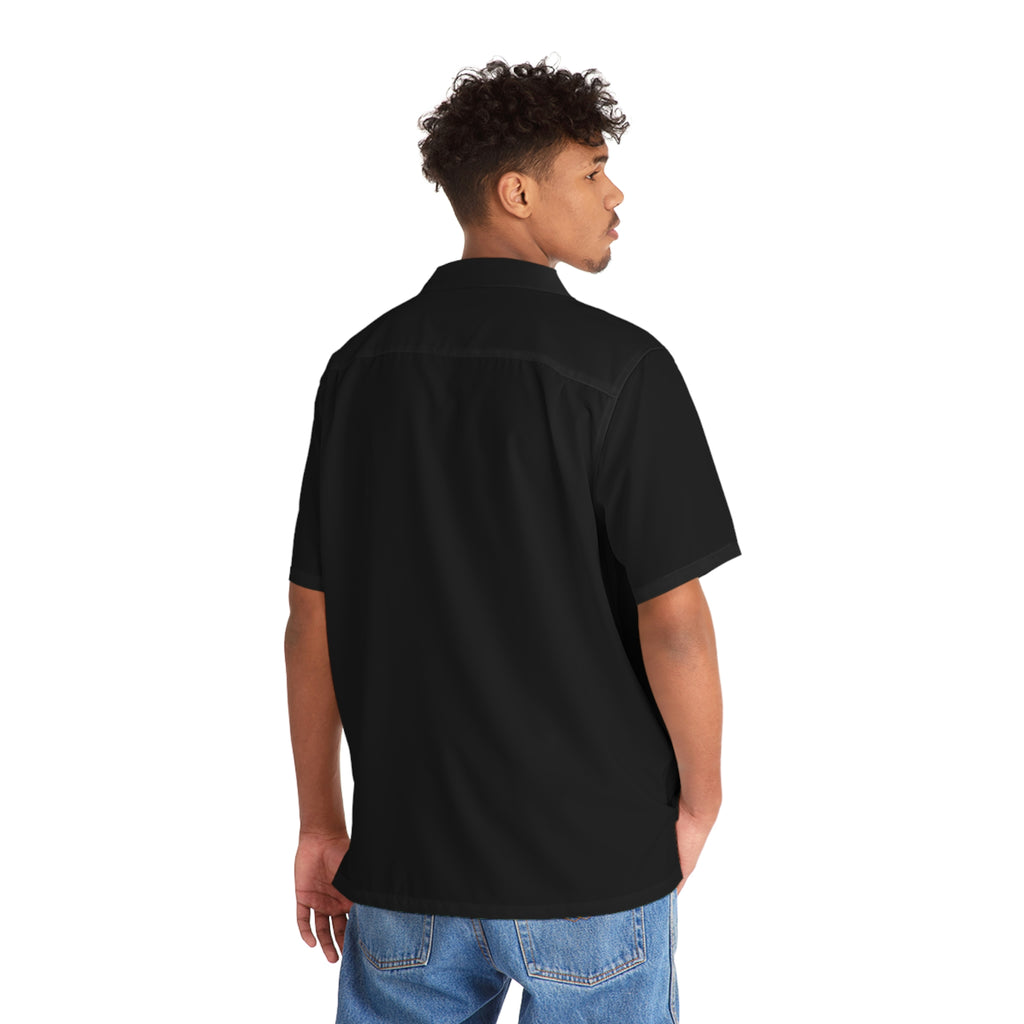 C6 Corvette Men's Short Sleeve Hawaiian Shirt, Button-Up Classic Car Apparel, Gift Idea for Chevy Fans and Car Enthusiasts