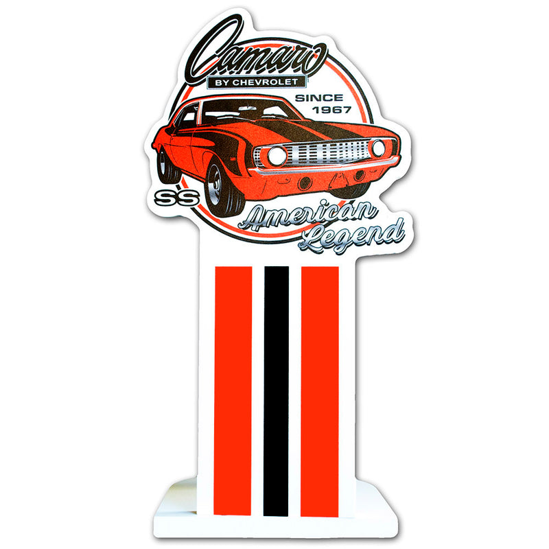 1969 Chevy Camaro SS American Legend Countertop Paper Towel Holder, Made in the USA using durable PVC materials