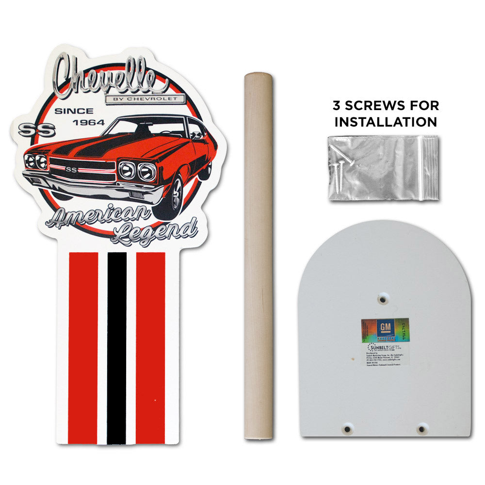 1970 Chevy Chevelle SS American Legend Papierhandtuchhalter für die Arbeitsplatte, hergestellt in den USA aus langlebigen PVC-Materialien
