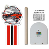 1970 Chevy Chevelle SS American Legend Papierhandtuchhalter für die Arbeitsplatte, hergestellt in den USA aus langlebigen PVC-Materialien