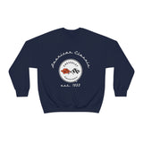 C1 Corvette Crew Neck Long Sleeve Sweatshirt, Unisex Heavy Duty Pullover, Muscle Car Apparel, Chevy Lover Gift, Classic Corvette Sweatshirt