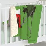 Dog is Good Never Drink Alone Sherpa Fleece Blanket,  Officially Licensed and Produced in the USA