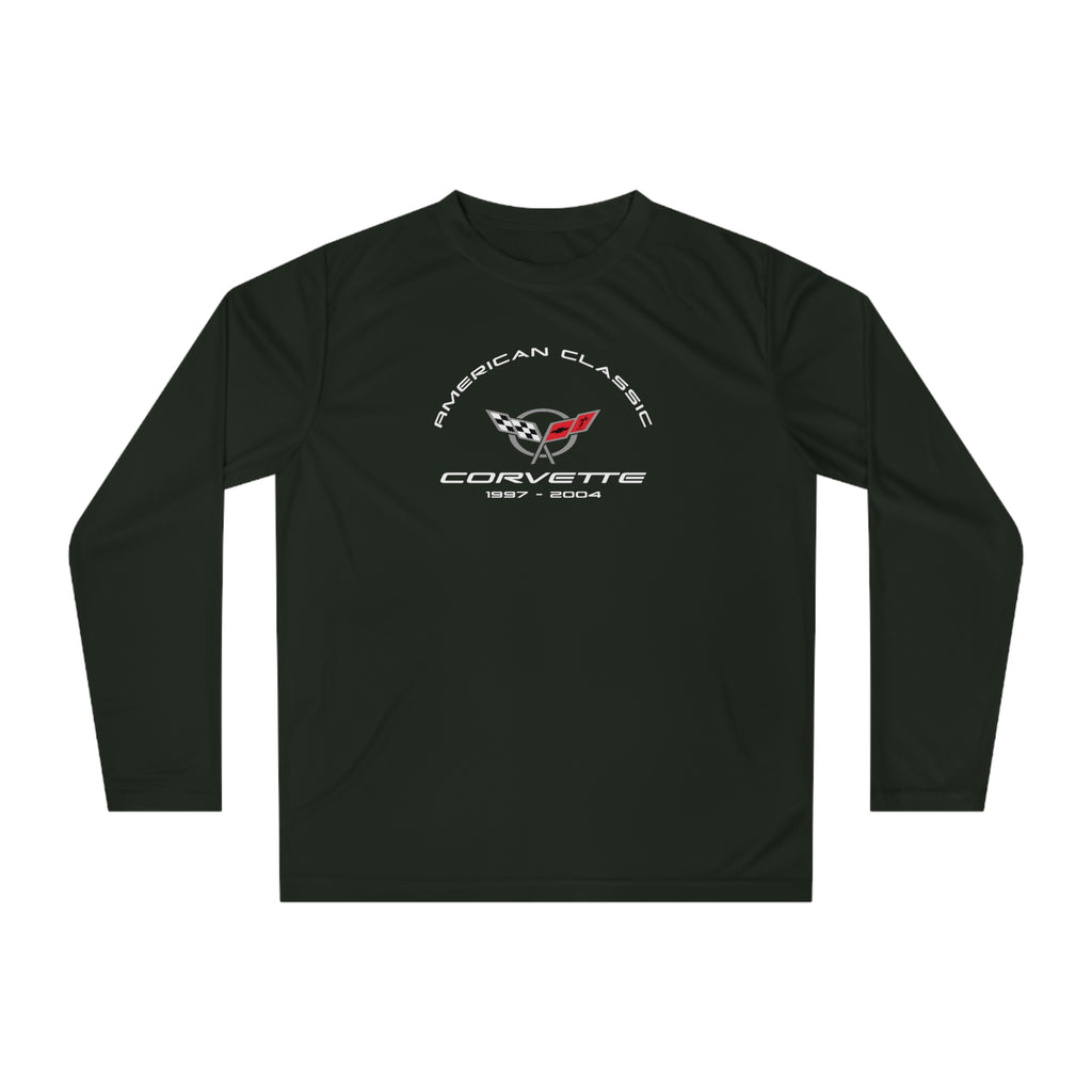 C5 Corvette Performance UPF 40+ UV Protection Long Sleeve Shirt, Perfect for all outdoor activities