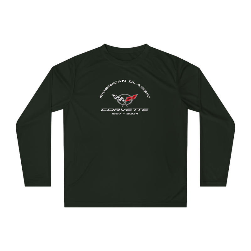 C5 Corvette Performance UPF 40+ UV Protection Long Sleeve Shirt, Perfect for all outdoor activities