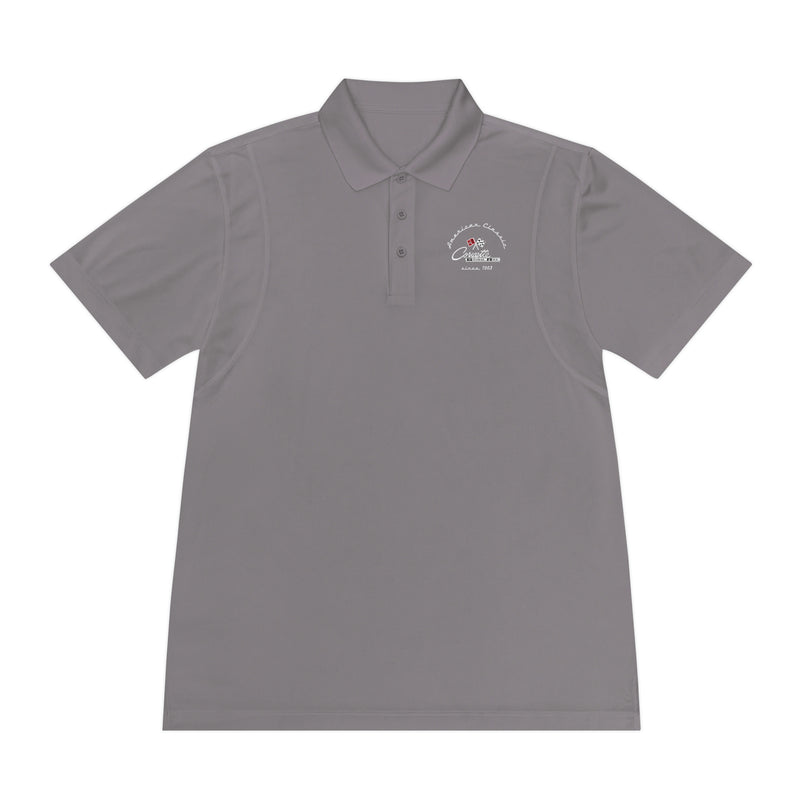 Chevy C2 Corvette Men's Sport Polo Shirt, Classic Performance Apparel for Car Enthusiasts