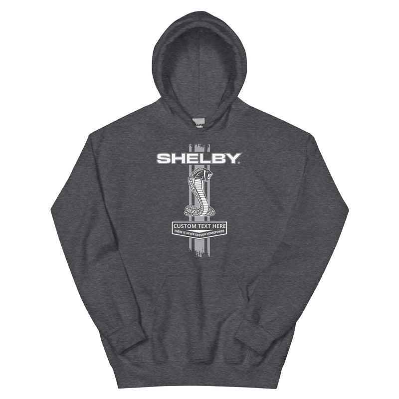 Carroll Shelby personalisiertes Kapuzenpullover mit Jaged Edge Design
