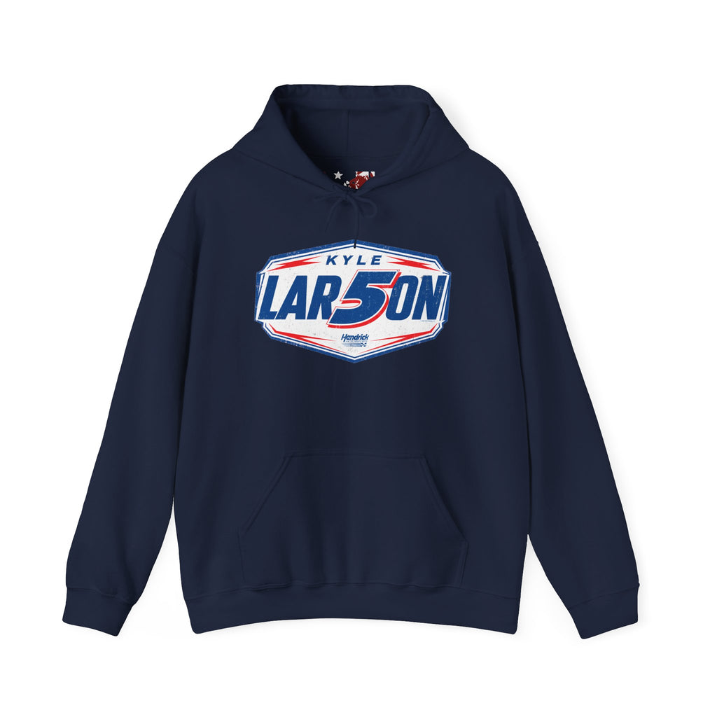Hendrick Motorsports Kyle Larson #5 Shield Badge Hoodie